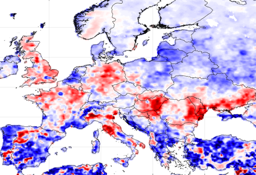 European drought of summer 2022