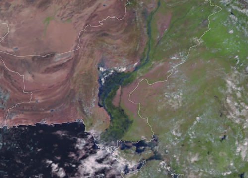Monsoon floods in Pakistan