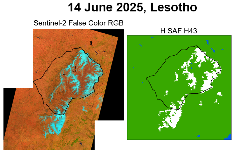 Rare Winter Storm in Lesotho